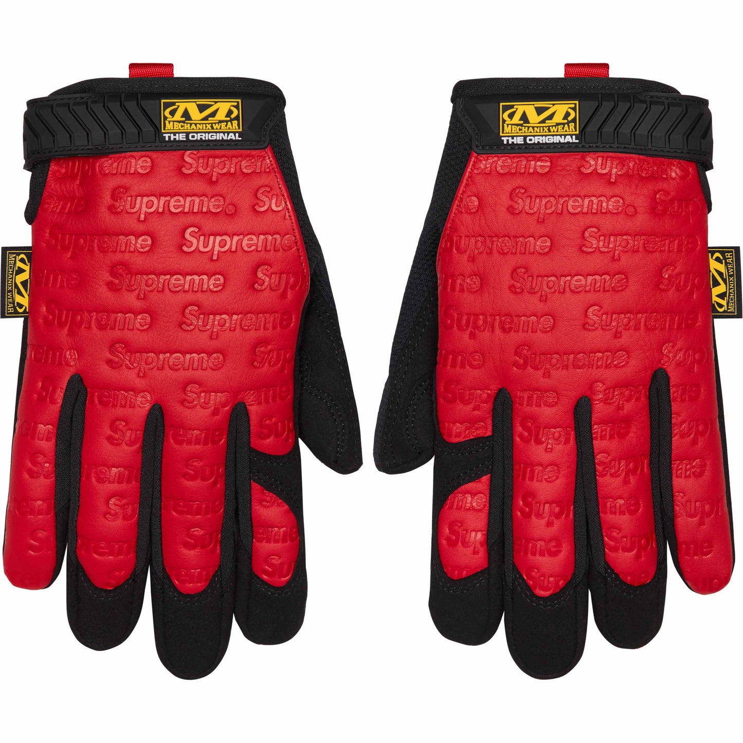 SUPREME MECHANIX LEATHER WORK GLOVES