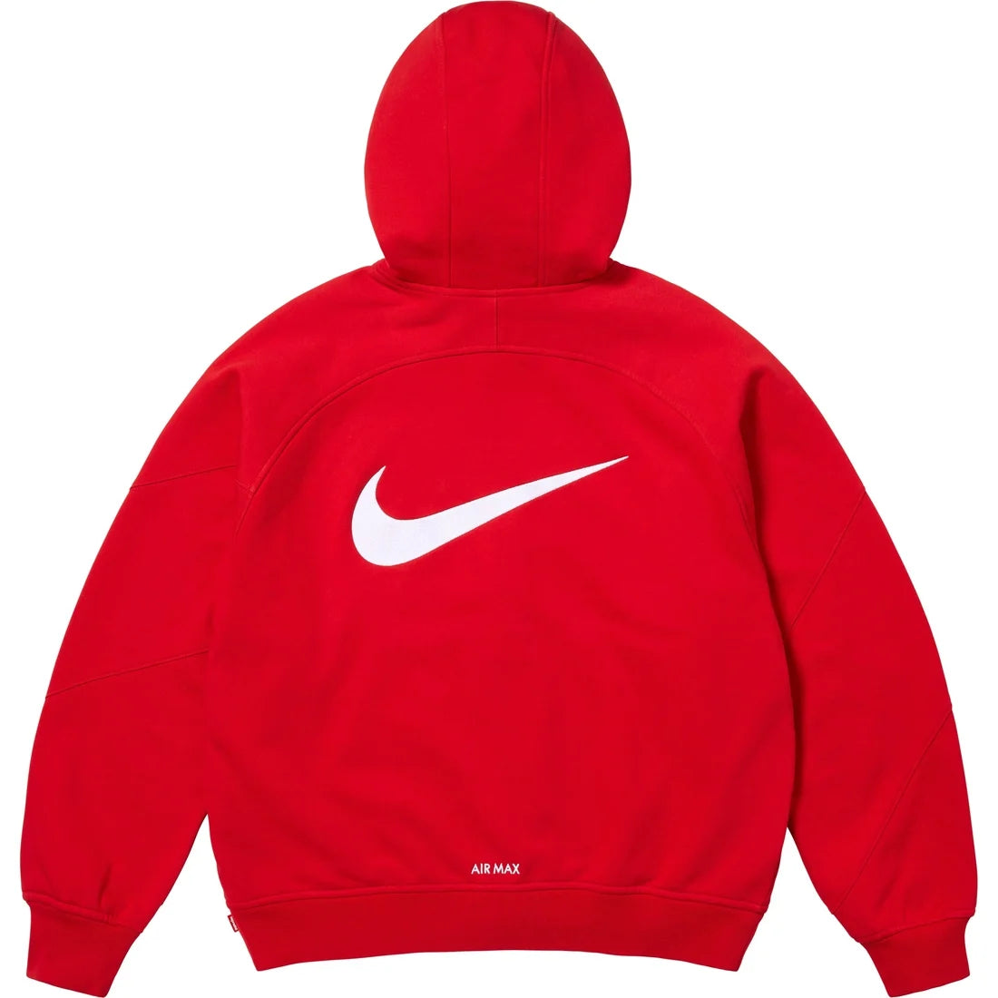 Supreme®/Nike® Zip Up Hooded Sweatshirt Red