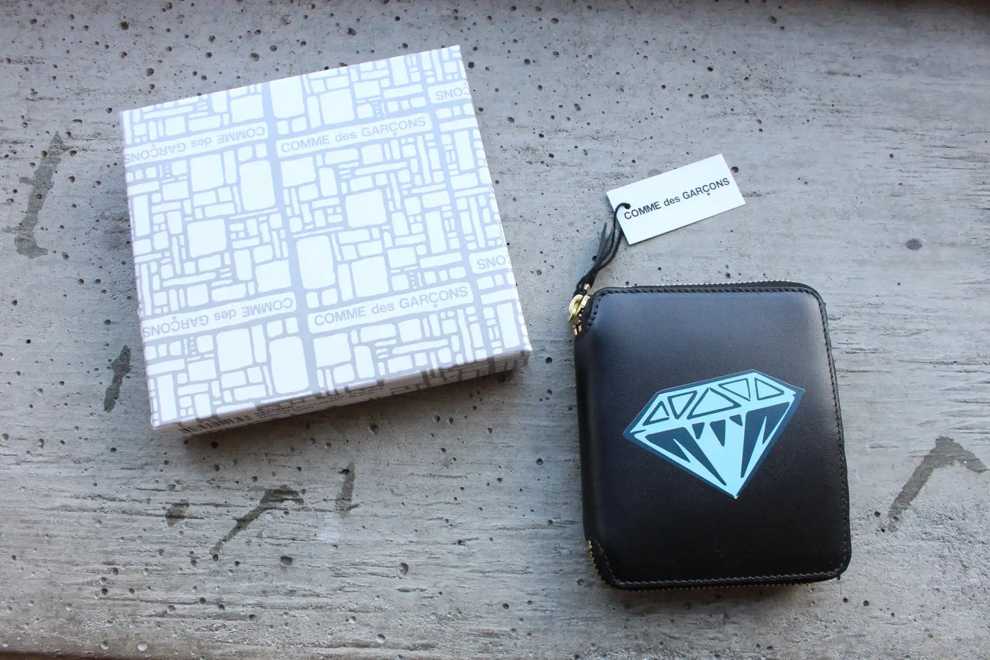 BILLIONAIRE BOYS CLUB X CDG CLASSIC WALLET (BLACK)