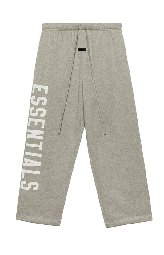 Fear of God ESSENTIALS Dark Heather Oatmeal Fleece Relaxed Sweatpants