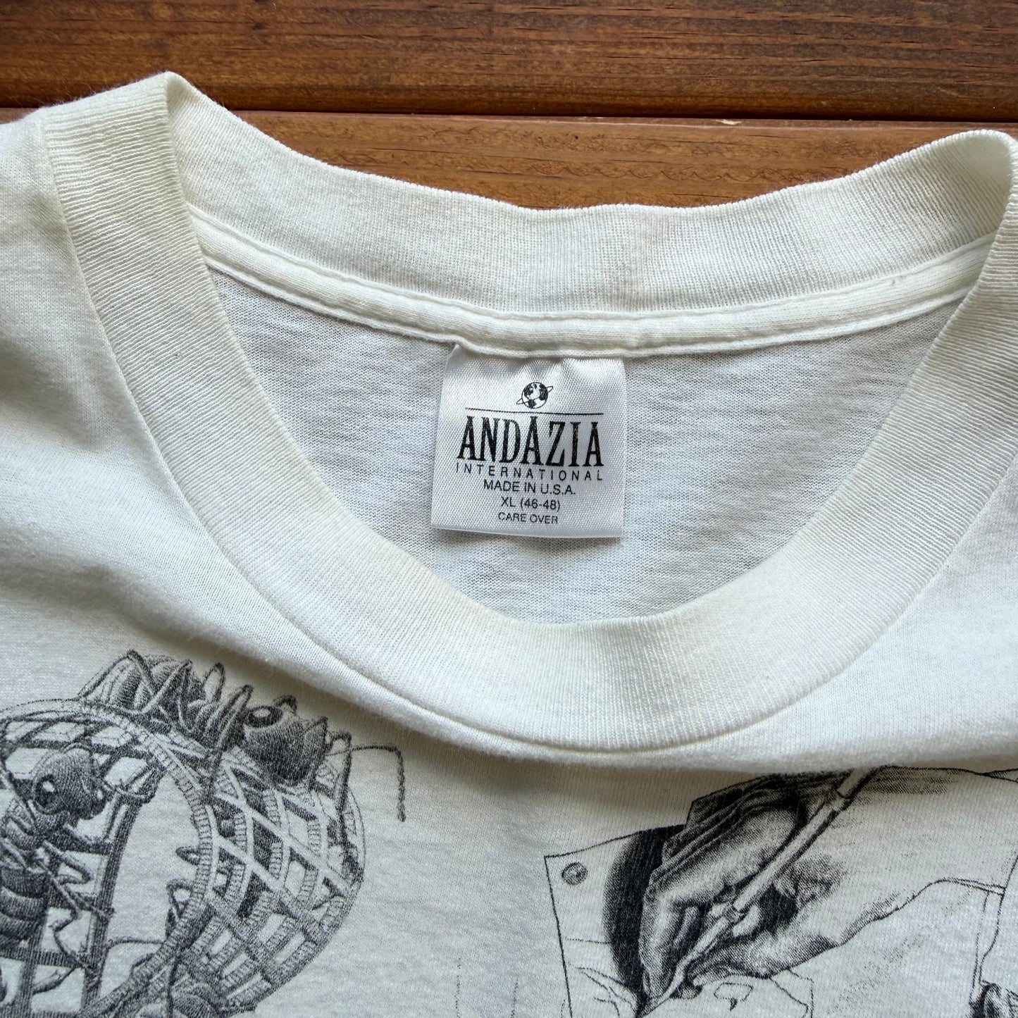 XL - Vintage MC Escher Art Tee