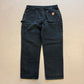 Size 38x30 - Vintage Carhartt Double Knee Pants 'Black'