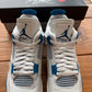 Size 9 - Jordan 4 Retro 'Military Blue' 2024 (Used)