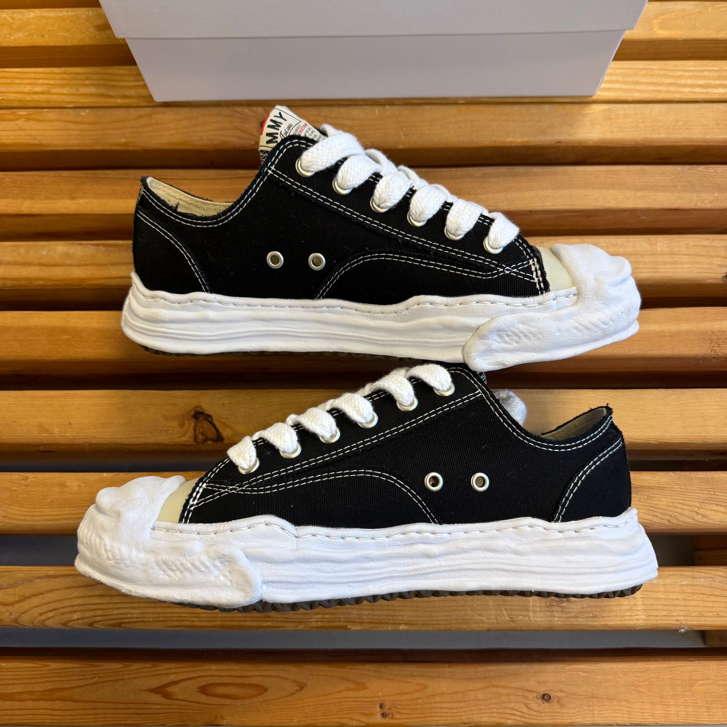 Size 44 - Maison Mihara Yasuhiro OG Sole Canvas Low (Used)
