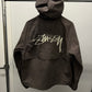 Medium - Stussy Wave Dye Beach Shell Jacket 'Black' (Pre-Owned)
