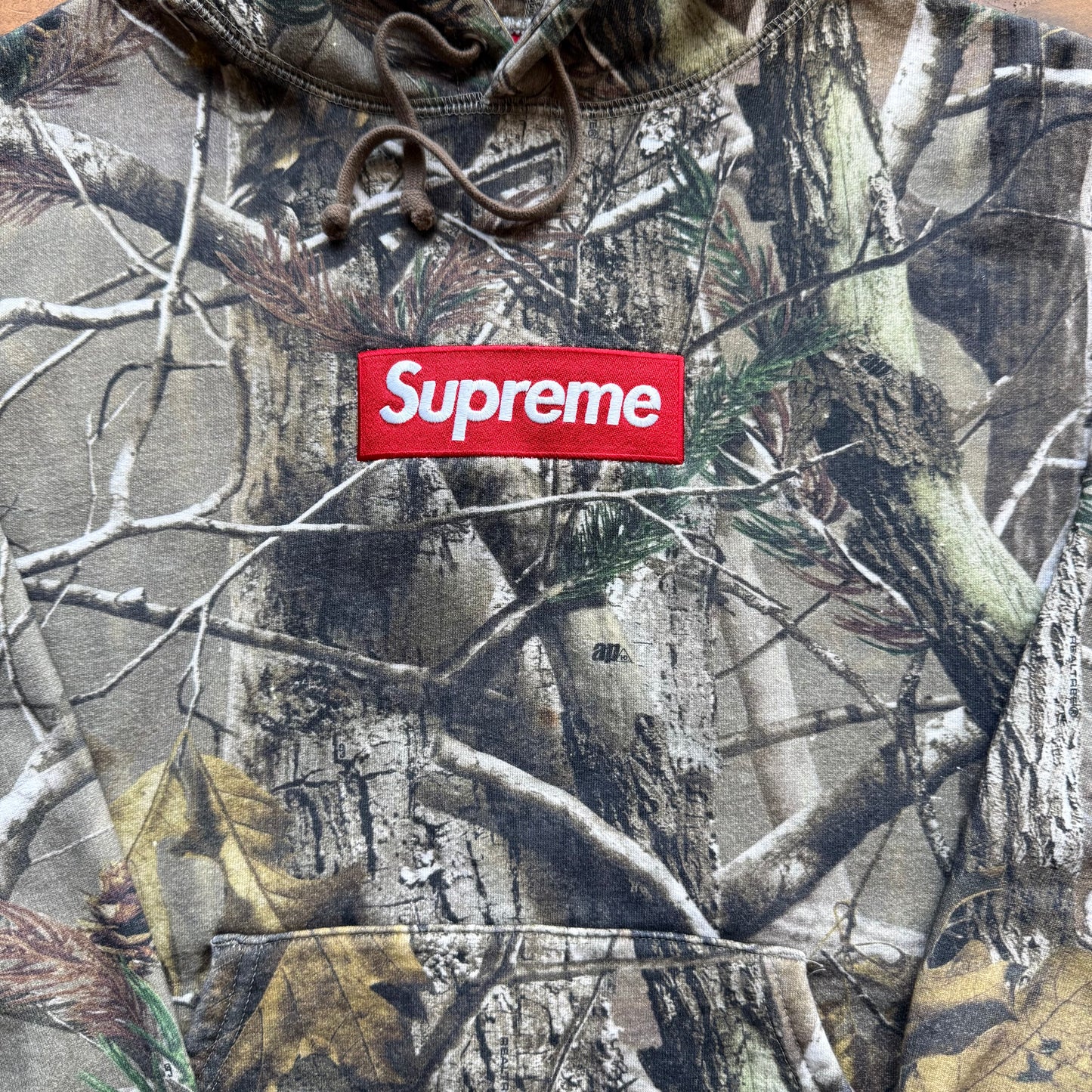 Pequeña - Sudadera con Capucha Supreme Box Logo 'Camo'