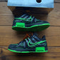 Talla 10 - Off-White x Air Rubber Dunk 'Green Strike' (Usado)