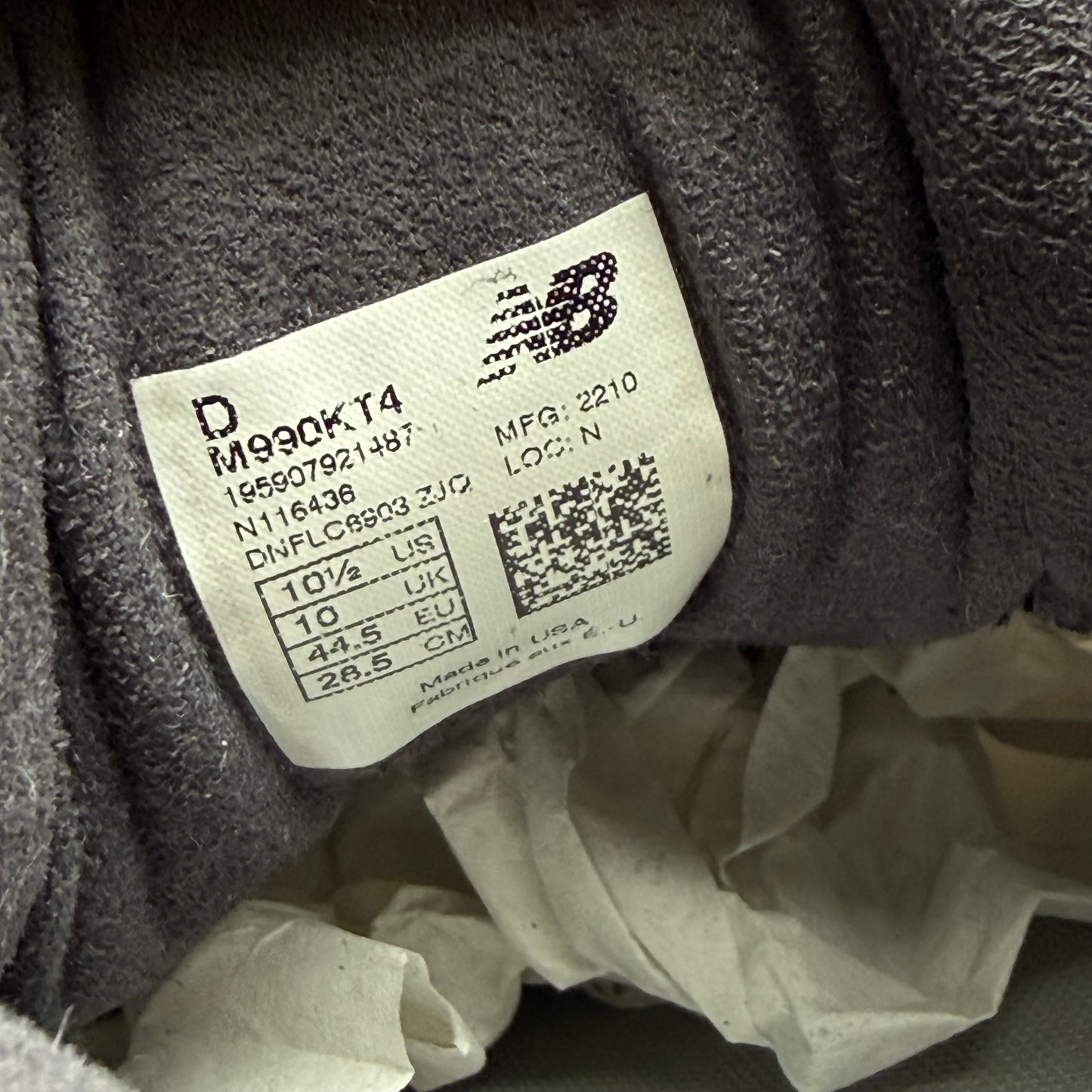 Größe 10.5 – New Balance Kith x United Arrows & Sons x 990v4 Made in USA (Gebraucht)