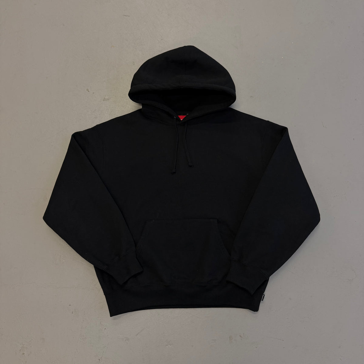 Supreme Applique Hooded Sweatshirt 'Black' (Pre-Owned) - Small