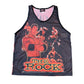 XL - Camiseta de tirantes The Rock Mesh vintage de 1999