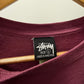 Large - Stussy Chain Link T-Shirt 'Berry' (Pre-Owned)