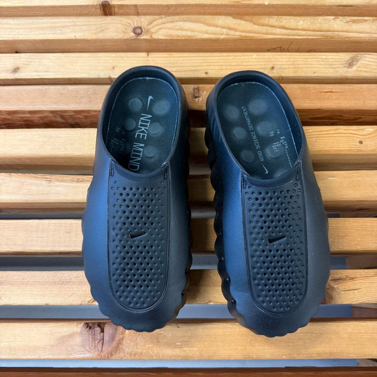 Nike Mind 001 'Triple Black' (Used/No Box) - Size 11