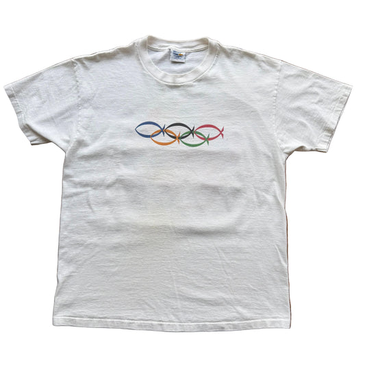 Groß - Vintage Johannes 3,16 T-Shirt