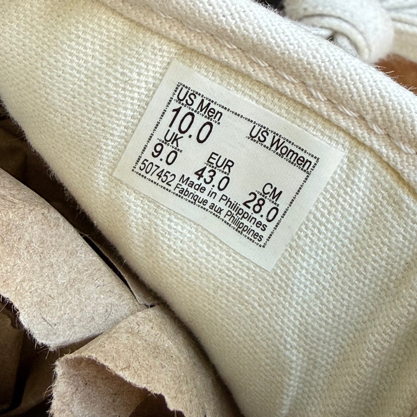 Größe 10 - Vans Old Skool 36 LX 'Pearlized Pack - Marshmallow' (Gebraucht)