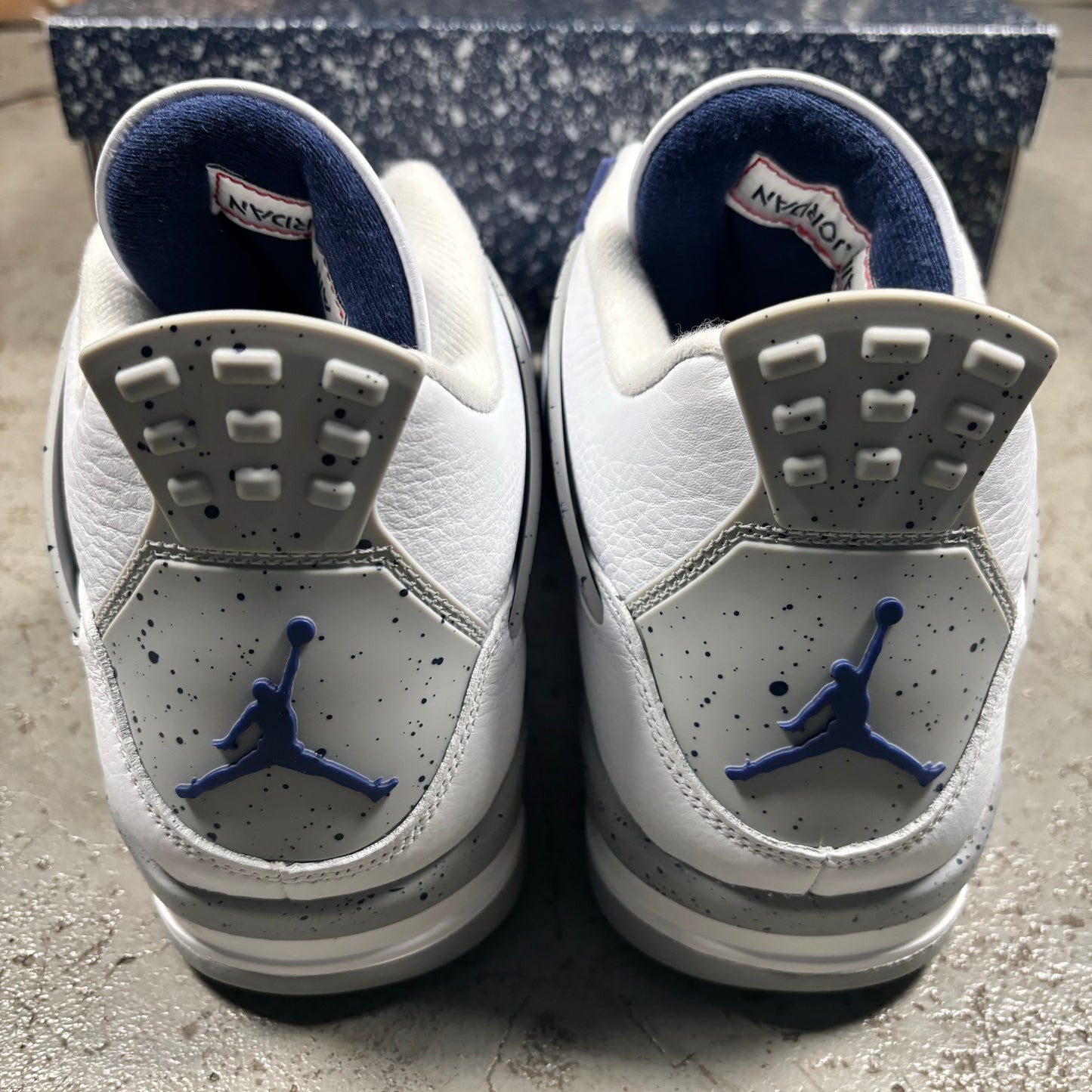 JORDAN 4 RETRO 'MIDNIGHT NAVY' (USED)