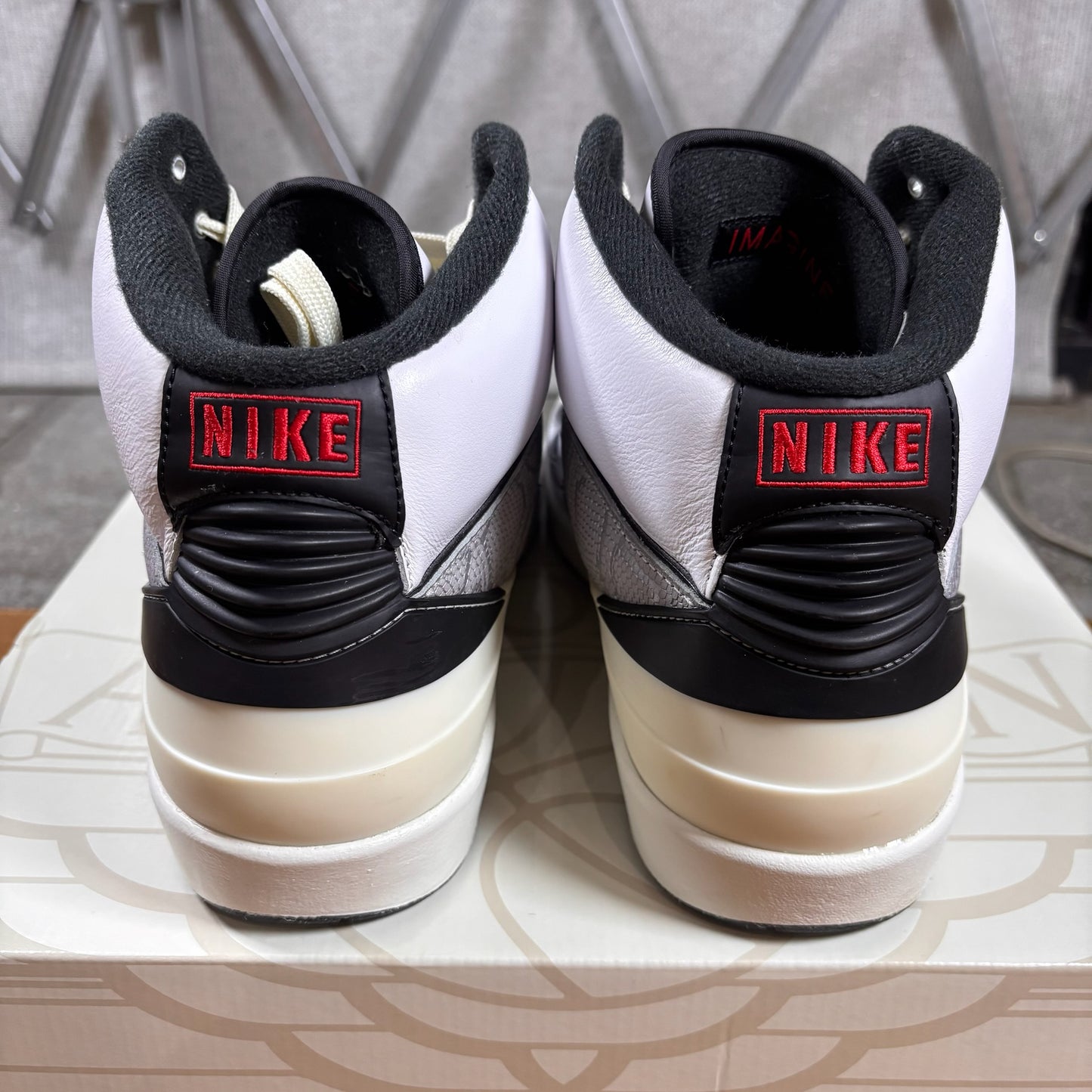 SIZE 13 - Jordan 2 Retro 'Python' (Used)