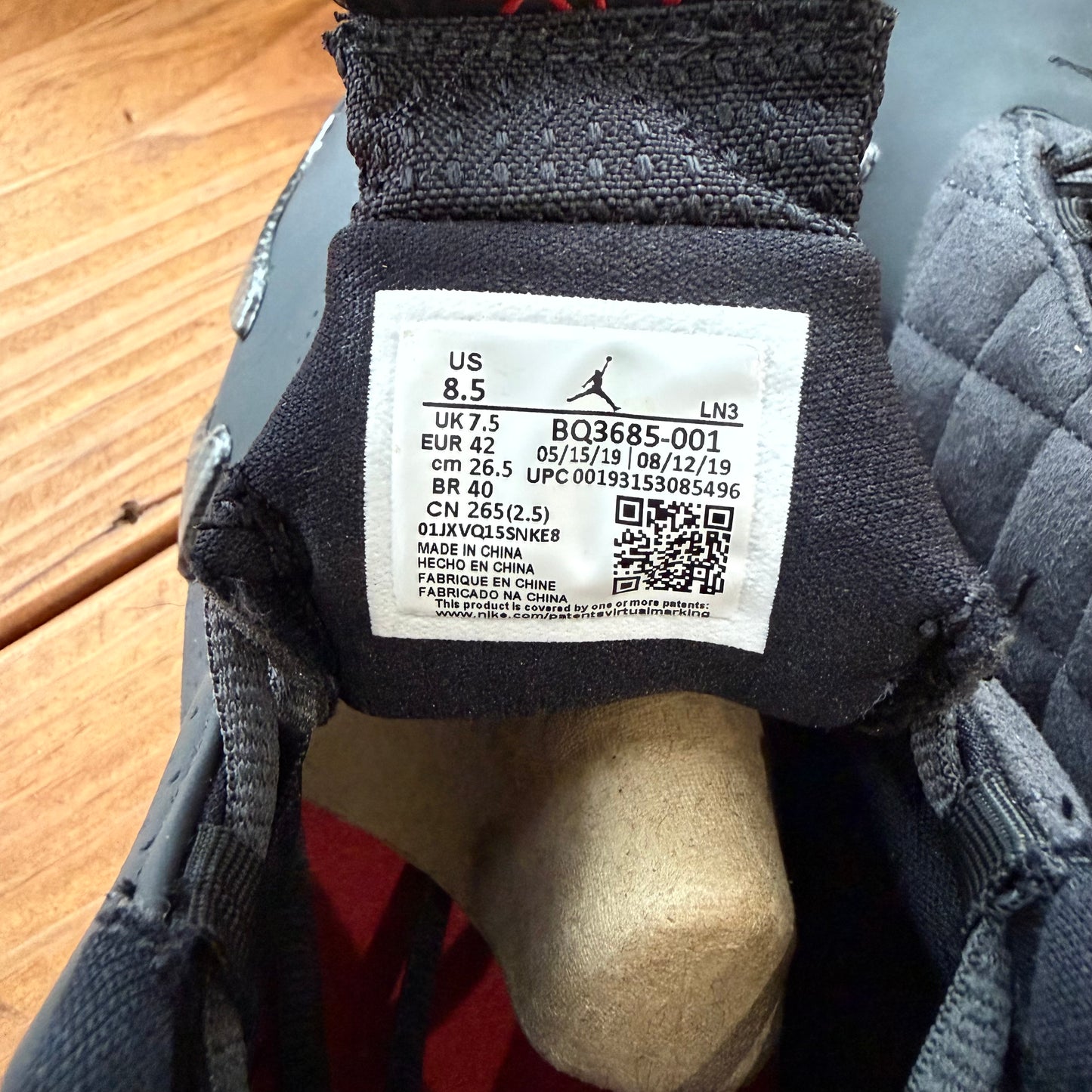 Size 8.5 - Jordan 14 Retro SE 'Black Ferrari' (Used)