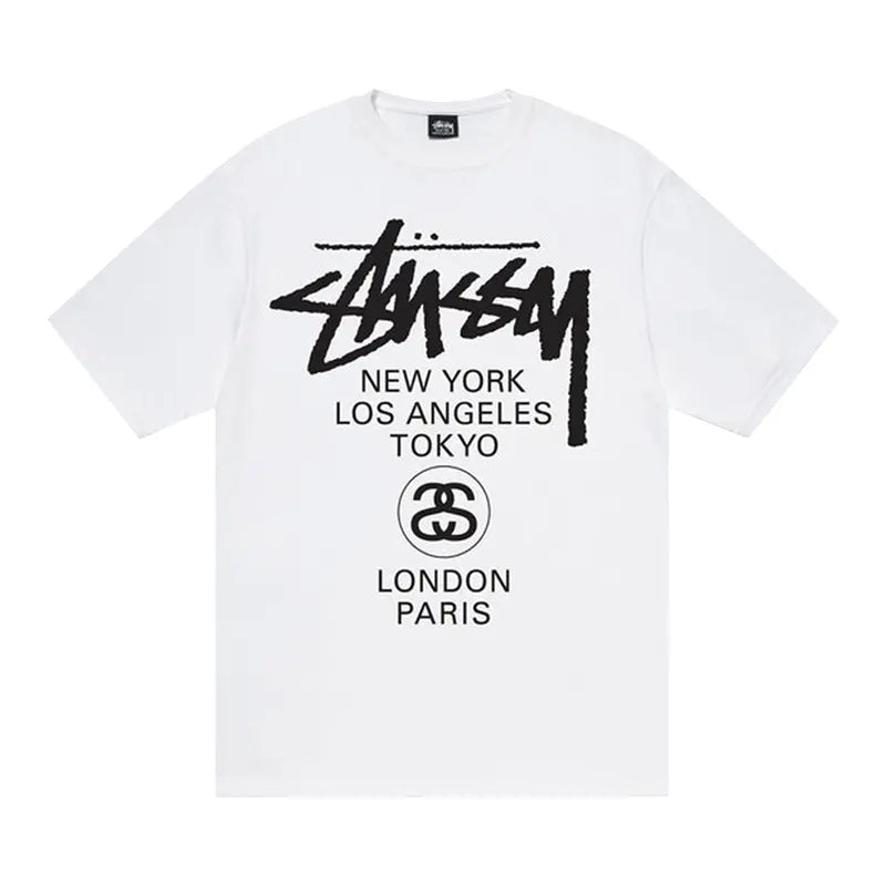 Stussy World Tour T-Shirt „White“