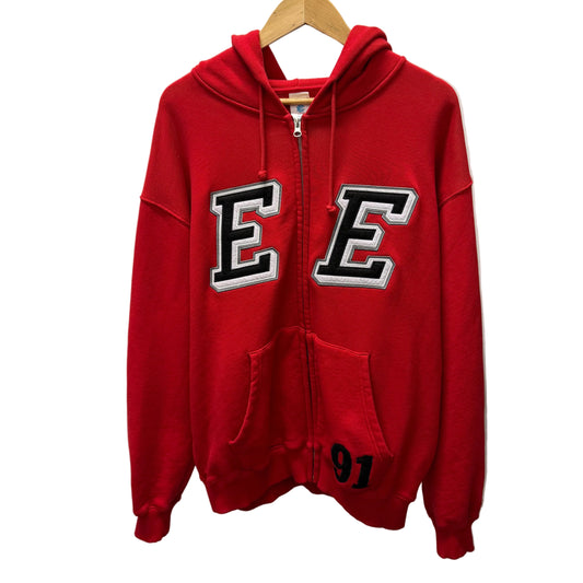 Eric Emanuel EE Felt Zip Up Hoodie (Pre-Owned) - Large