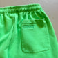 Large - Vetements Oval Logo Shorts 'Neon Green' (Pre-Owned)