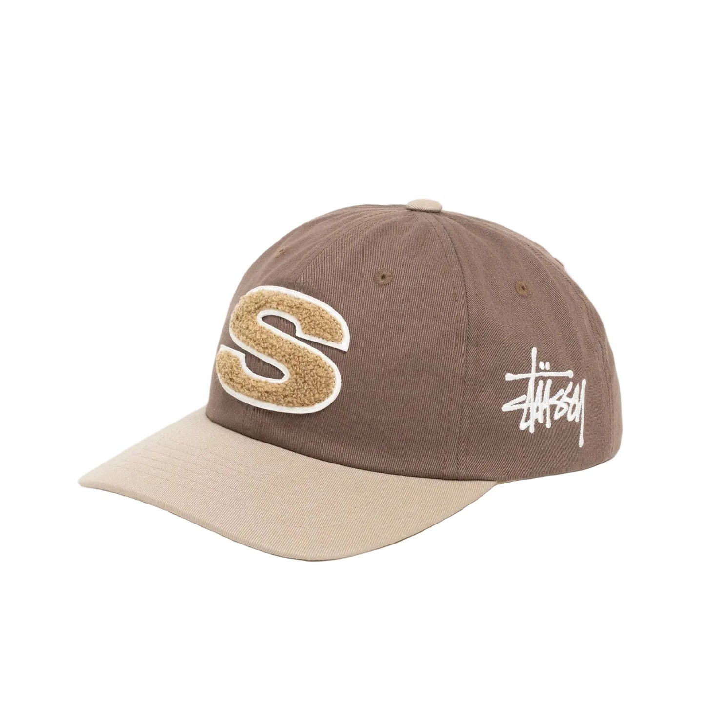 Stussy Chenille S Snapback Cap 'Brown'