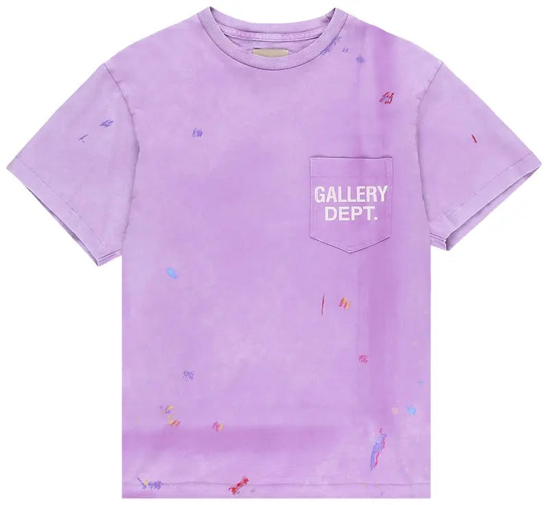 Gallery Dept. Vintage Logo Painted Tee „Lila“