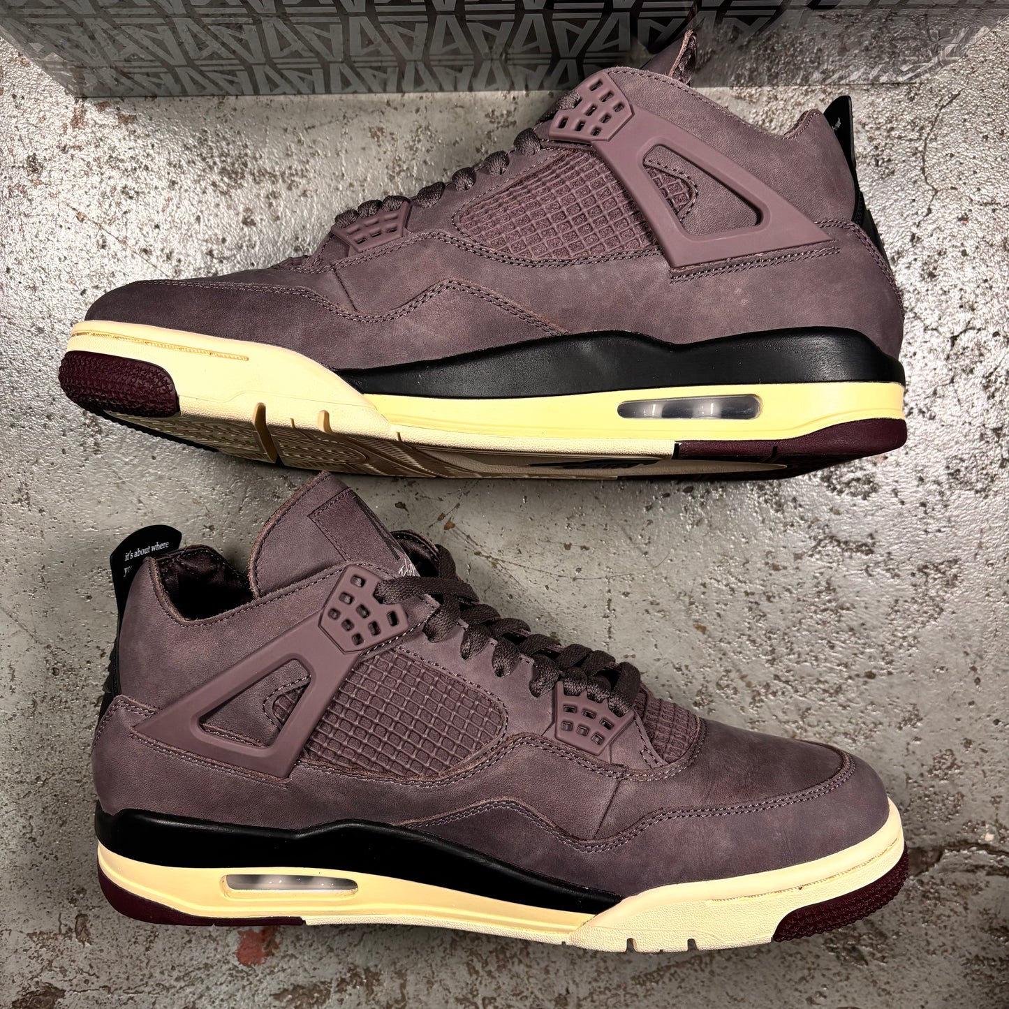 A Ma Maniere x Jordan 4 Retro 'Violet Ore' (Used)