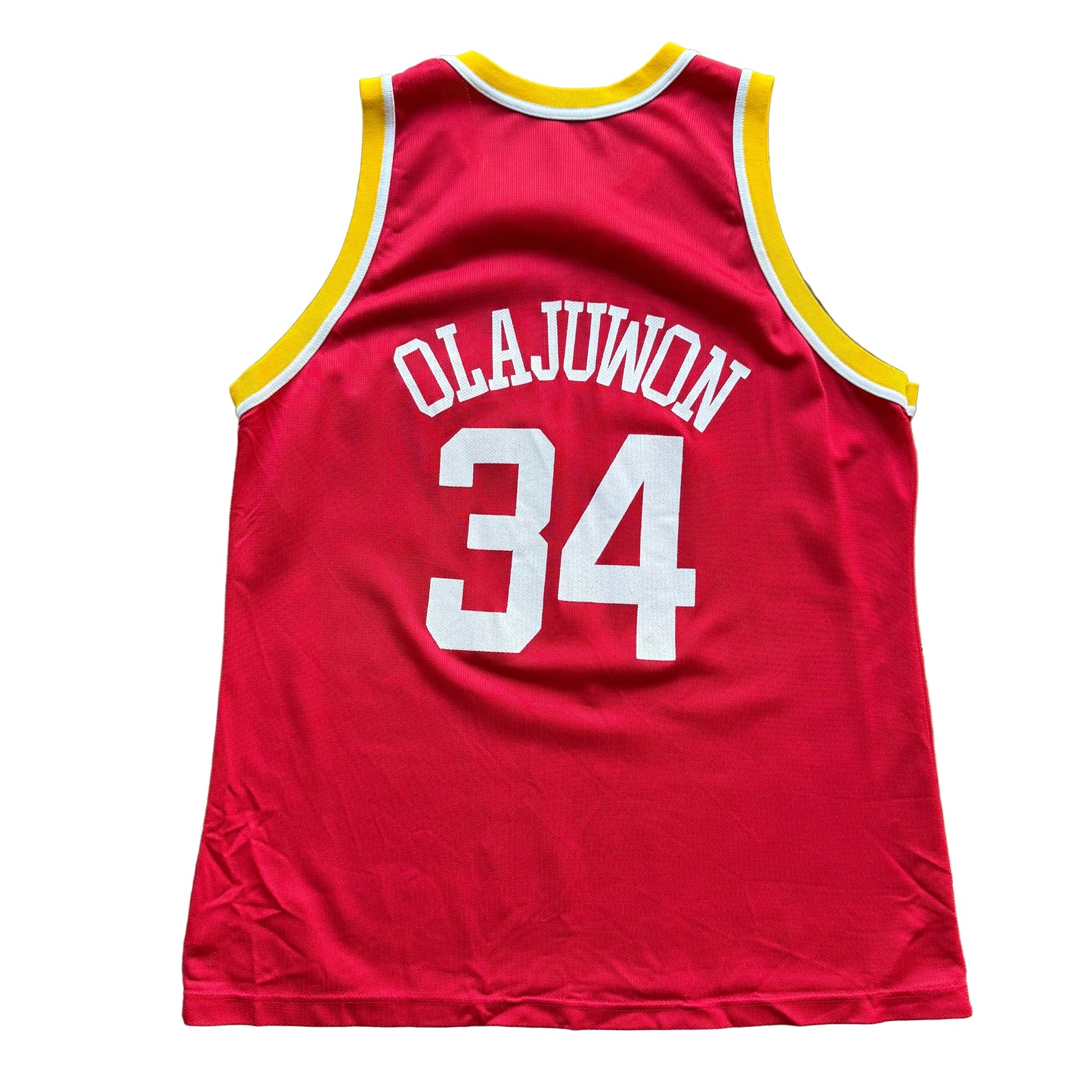 XL – Vintage Champion Hakeem Olajuwon Rockets Trikot