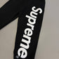 Supreme Applique Hooded Sweatpants 'Black' (Pre-Owned) - Small