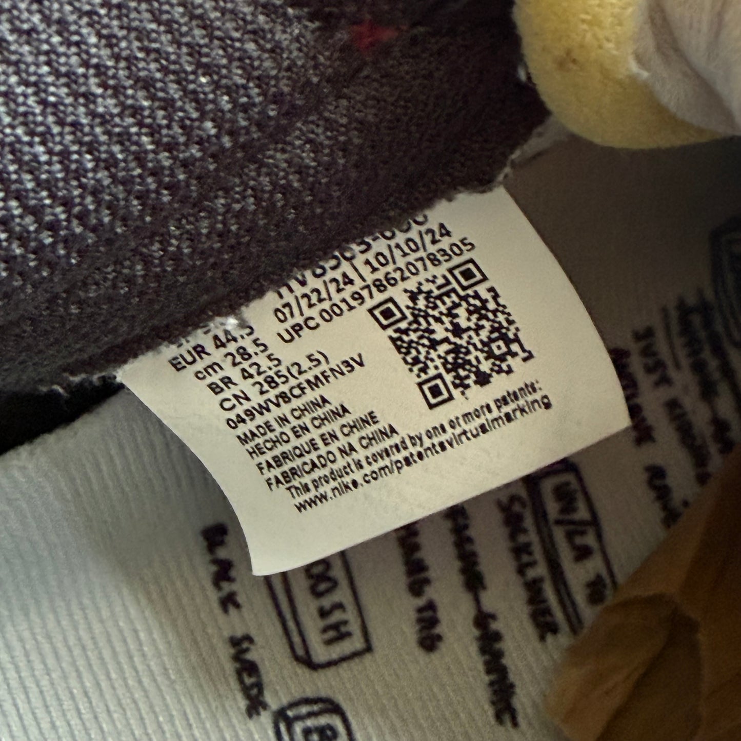 Talla 10.5 - Union LA x Jordan 1 Retro High OG SP 'Chicago Shadow' (Usado)