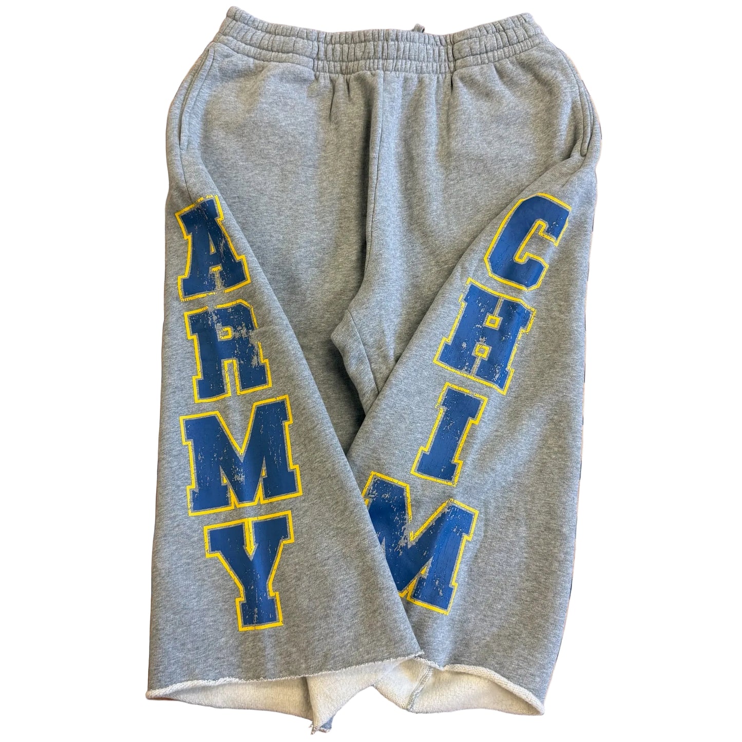 Large - HMDD Grey Army Sweat Short