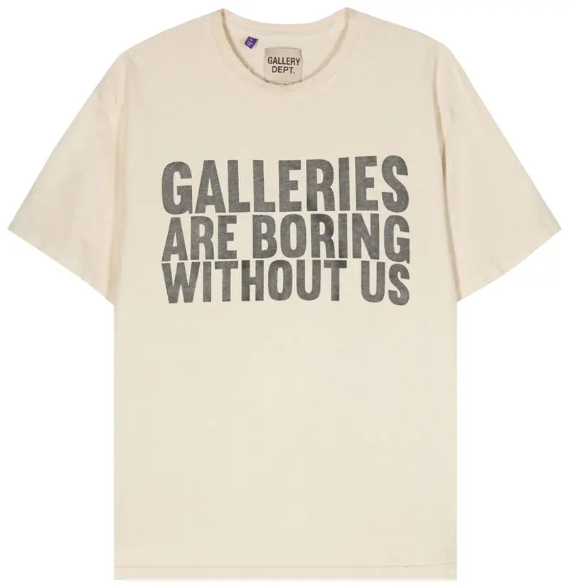 Gallery Dept. Boring Tee 'Antique White'