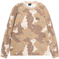 XL - Stussy Basic Raglan Thermal 'Desert Camo'