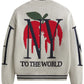 Sudadera Kith Big Letter New York Wyona con cremallera completa