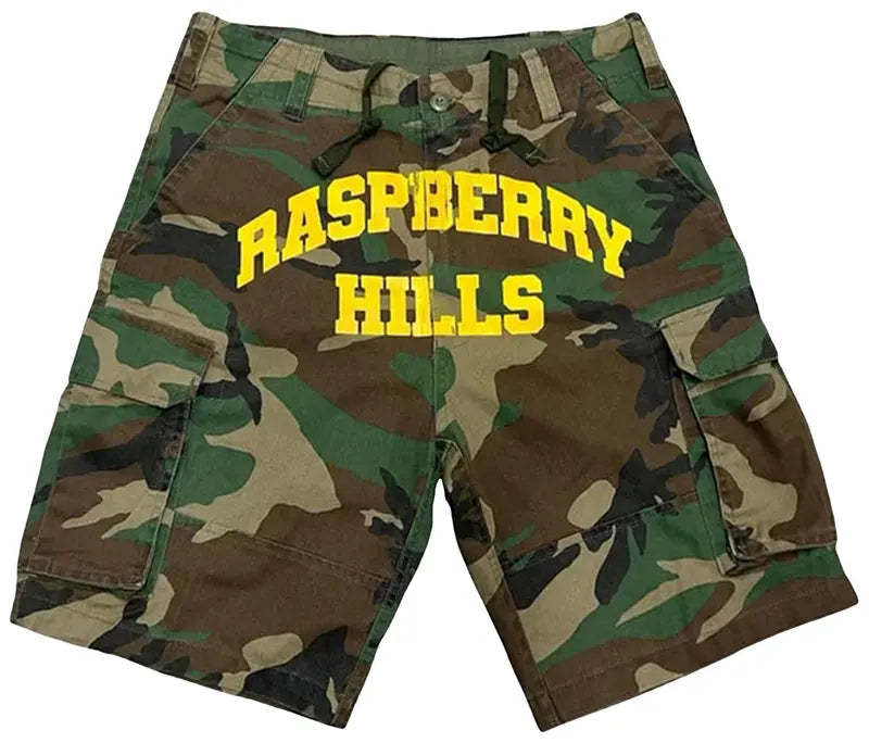 XL - Raspberry Hills Camo Shorts