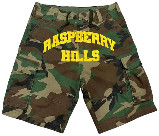 XL - Raspberry Hills Camo Shorts