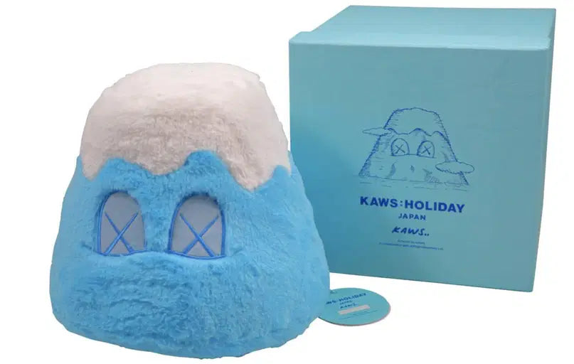 KAWS Holiday Japan Mount Fuji Plush Blue