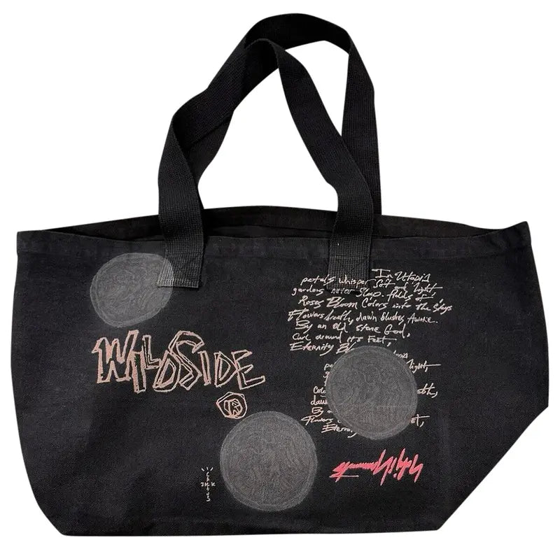 Cactus Jack by Travis Scott x Wildside Yohji Yamamoto Tote Bag 'Black'