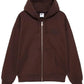 Sudadera con capucha de felpa con cremallera Stussy x Nike Stone Washed 'Dark Cinder'