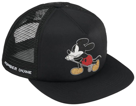 Supreme x Number (N)Ine x Mickey Mouse Mesh Back 5-Panel 'Black'