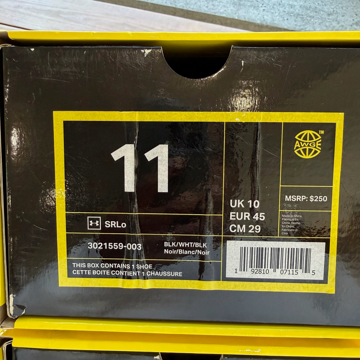 Size 11 - Under Armour ASAP Rocky SRLo 'Blue' (Used)