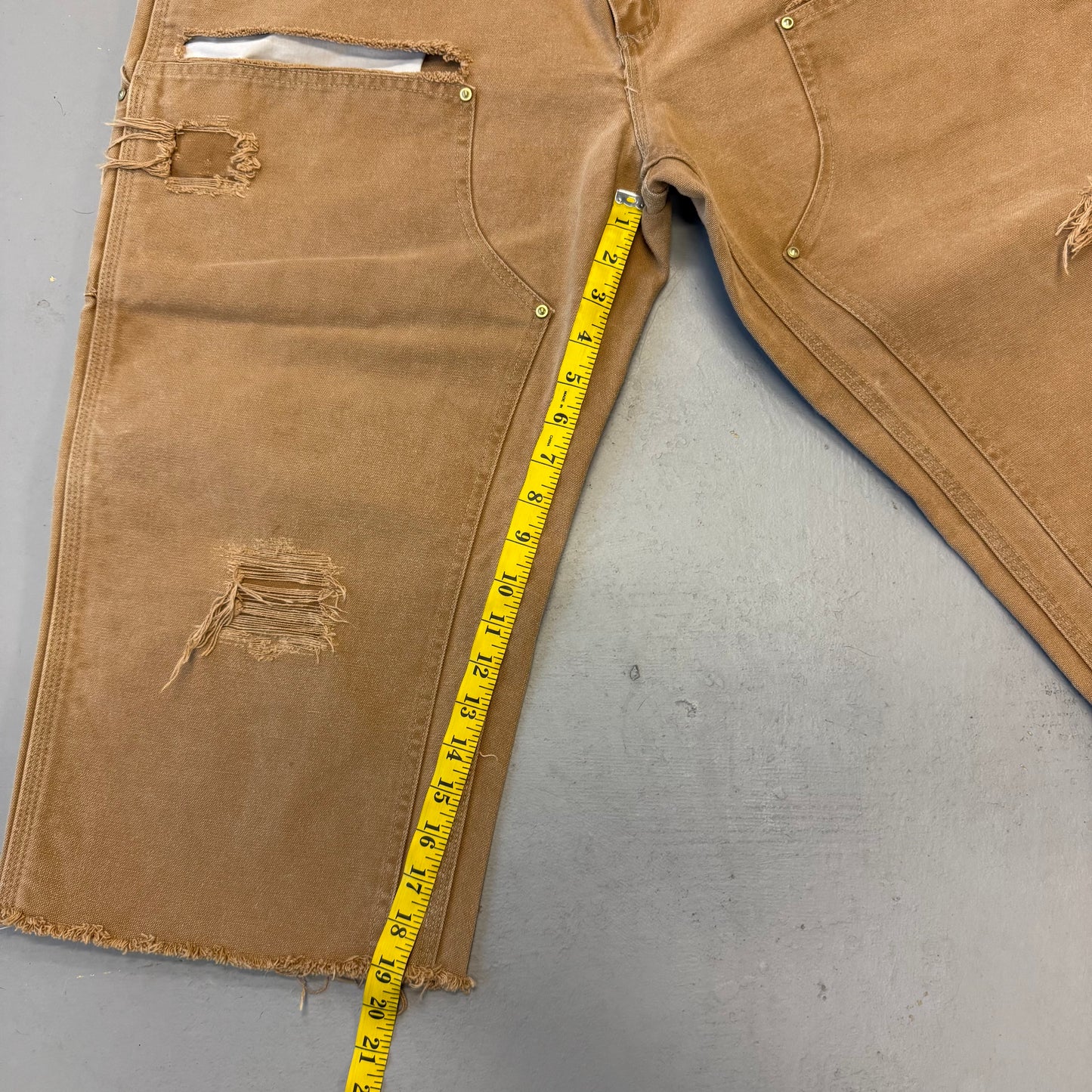 Size 40 - Vintage Carhartt Double Knee Cutoffs