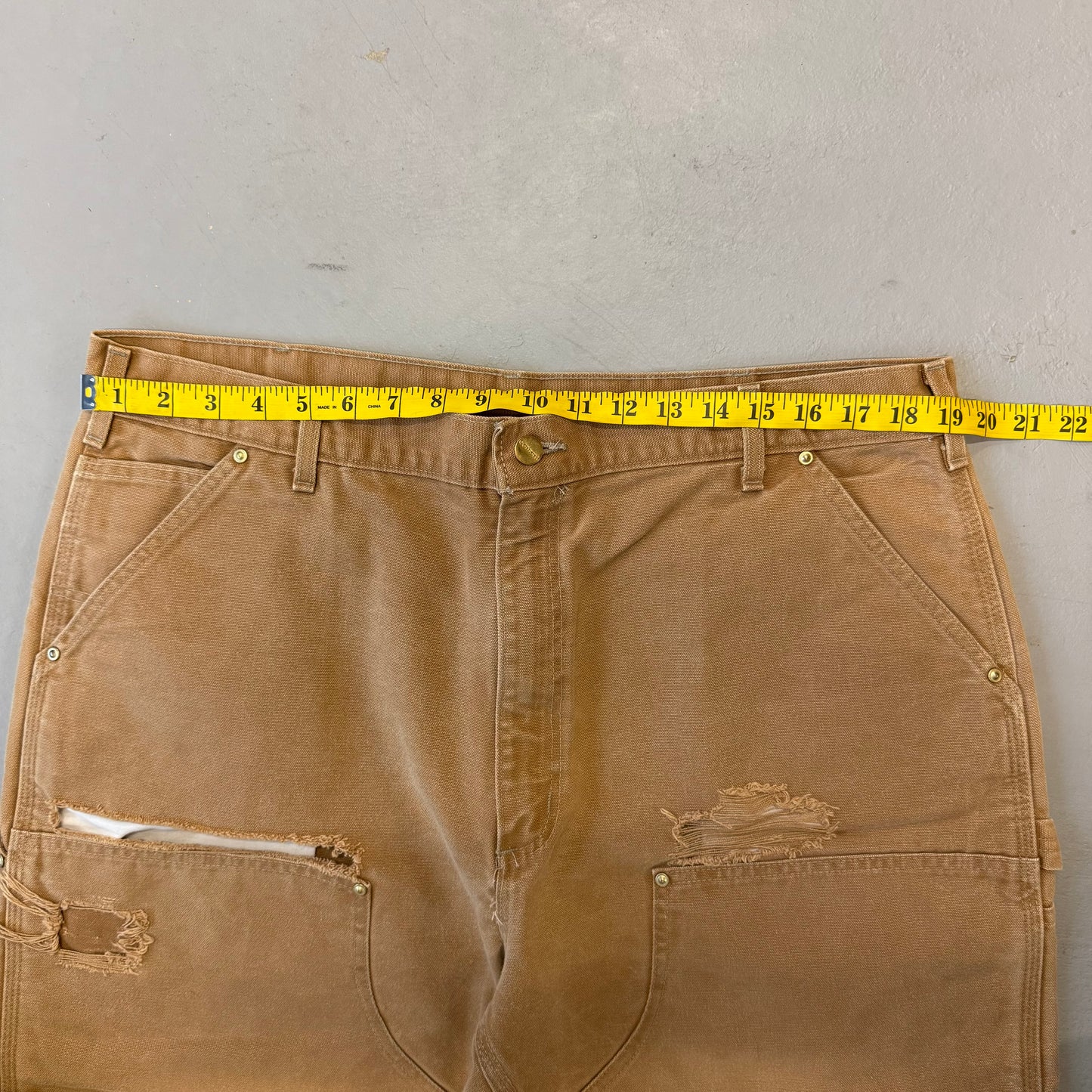 Size 40 - Vintage Carhartt Double Knee Cutoffs
