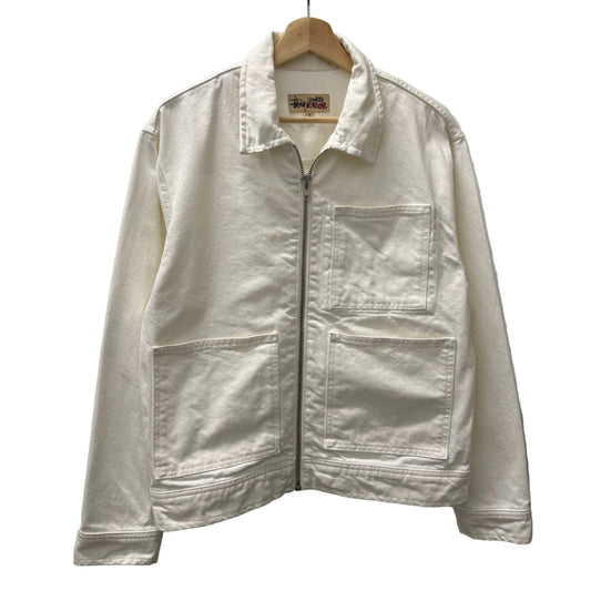 Small - Stussy Overdyed Work Jacket (Pre-Owned)