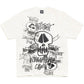 Large - Stussy Skulls Pigment Dyed Tee 'Natural'