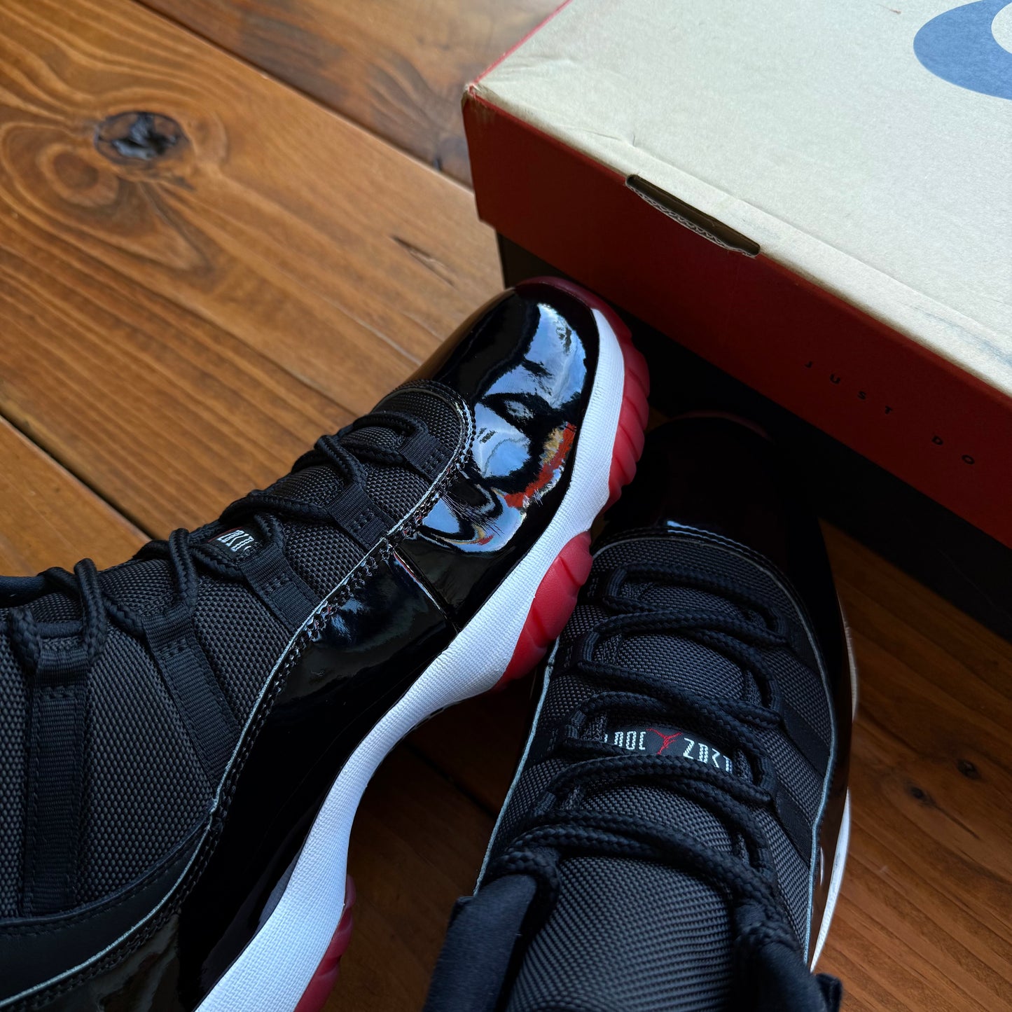 Größe 46 - Jordan 11 Retro 'Bred' 2019 (Gebraucht)