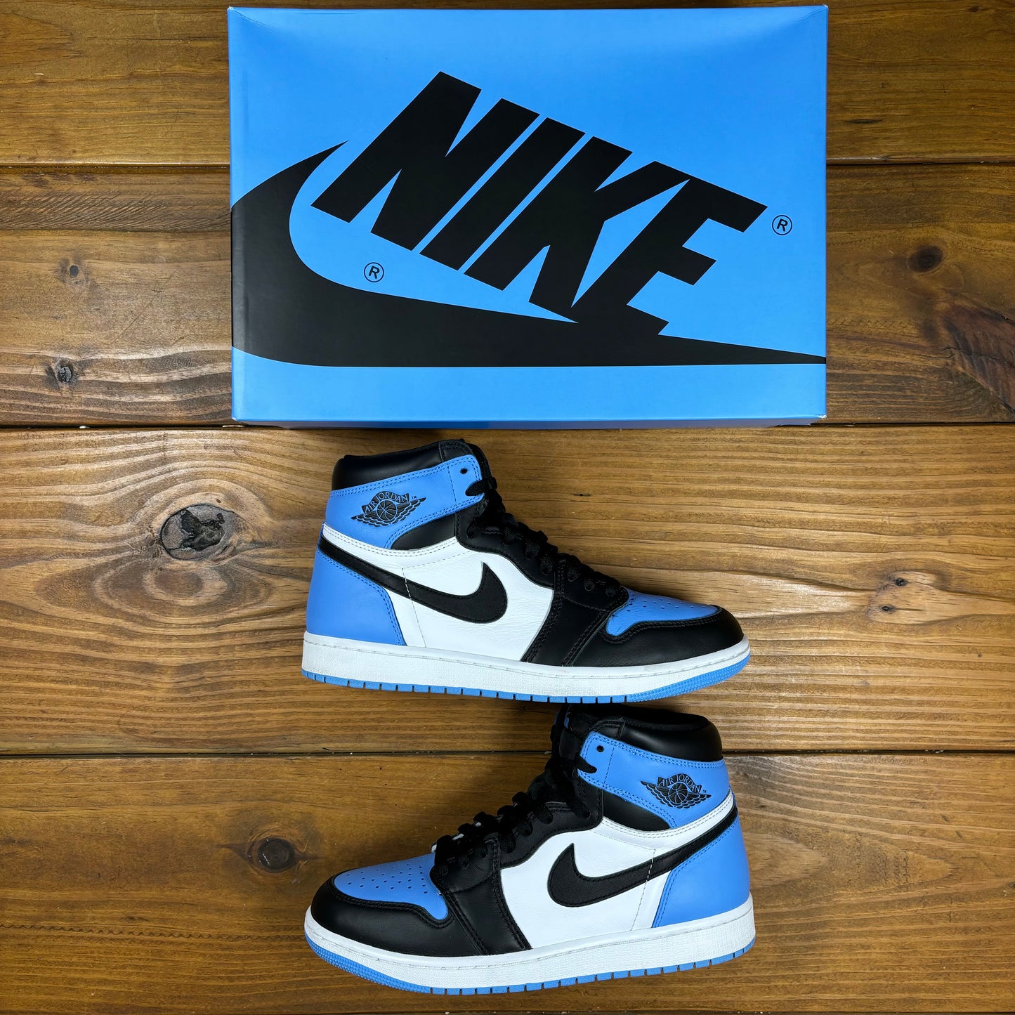 Jordan 1 Retro High OG 'UNC Toe' (Used)