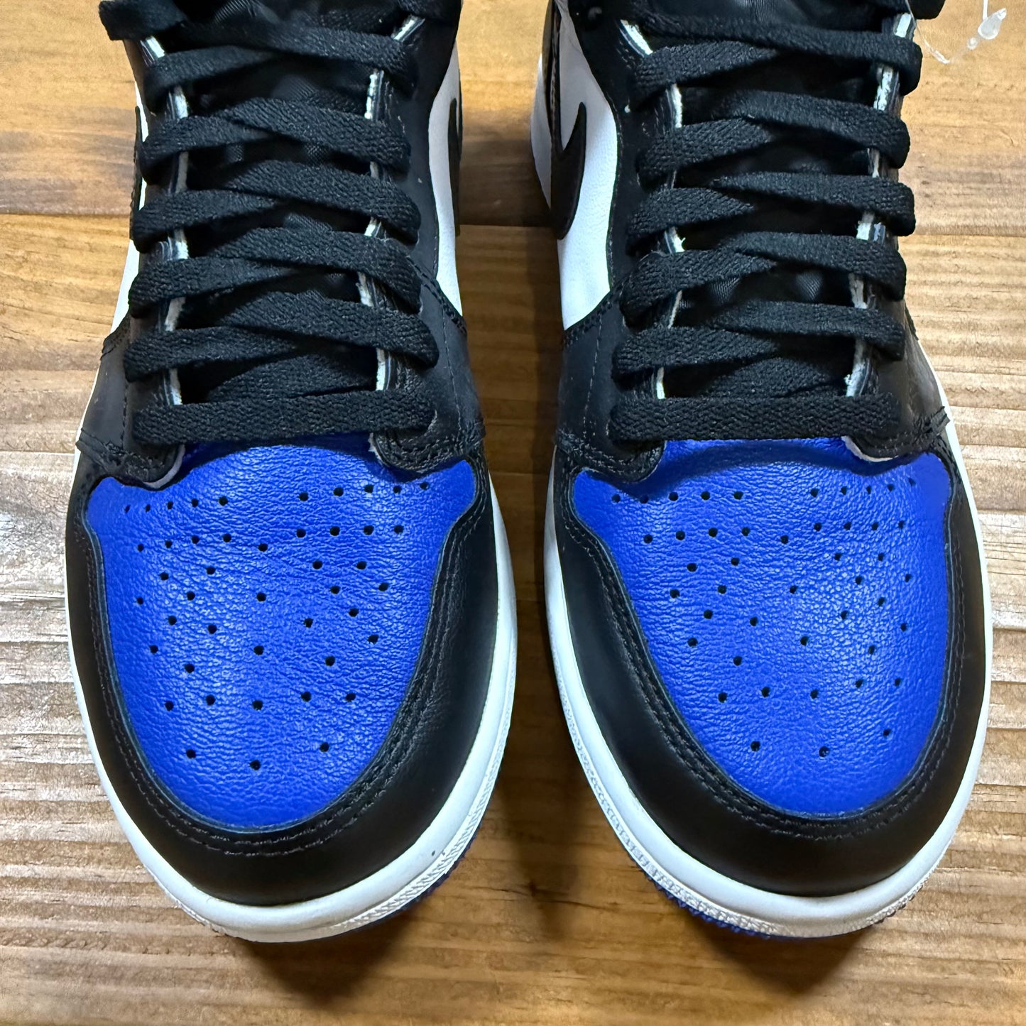 SIZE 9 - Jordan 1 Retro High OG 'Royal Toe' (Used)