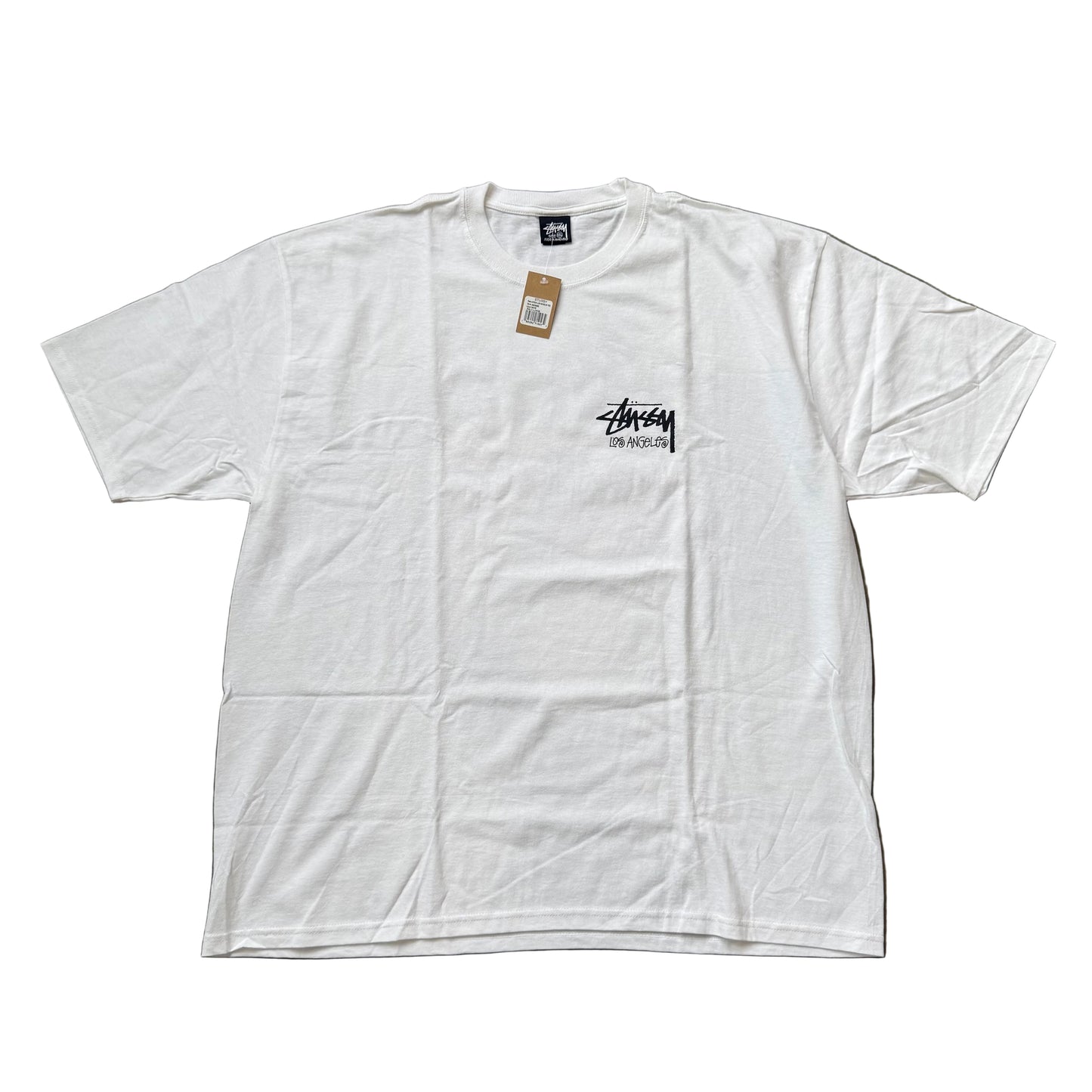 Stussy Stock Los Angeles T-Shirt „White“