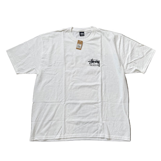 Stussy Stock Los Angeles T-Shirt „White“